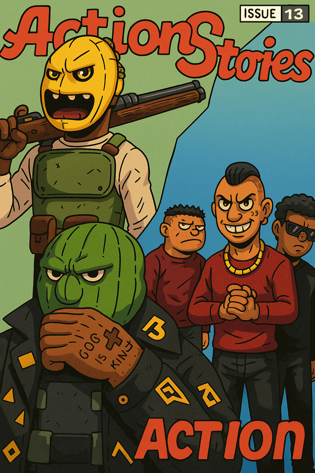 Action Stories Issue 4