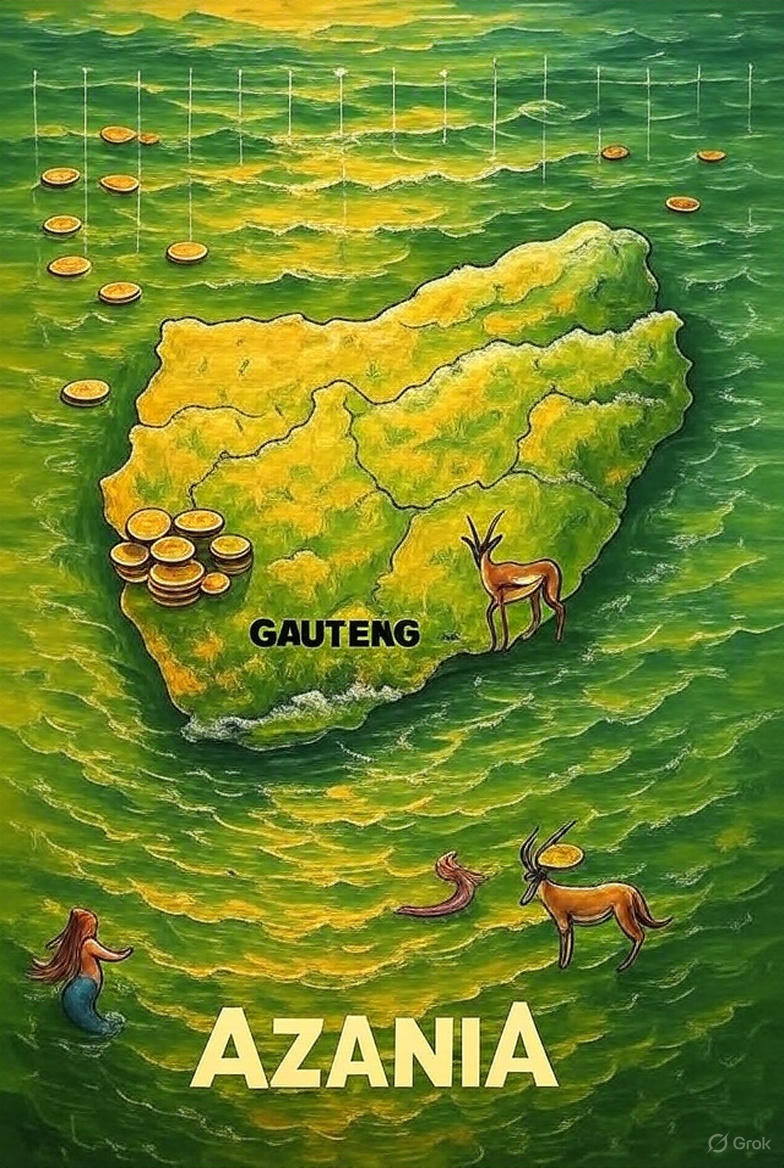 Map of Azania